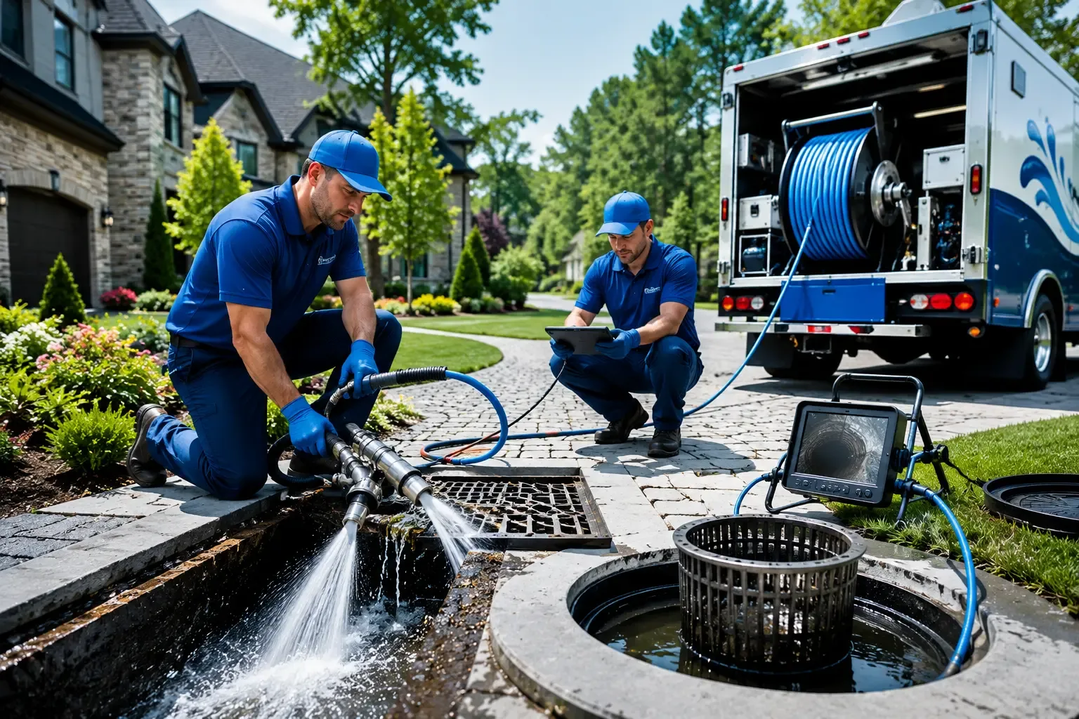 Local outdoor drain cleaning professionals in Little Ferry, NJ